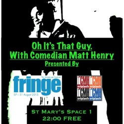 Oh It's That Guy! Comedian Matt Henry