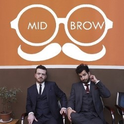 Mid-Brow. Image shows from L to R: Alex Cooper, Tom Blackwood