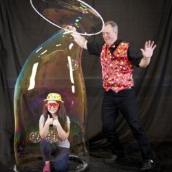 The Nutty Professor and his Amazing Magic Bubble Show