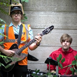 Foxdog Studios. Image shows from L to R: Lloyd Henning, Peter Sutton