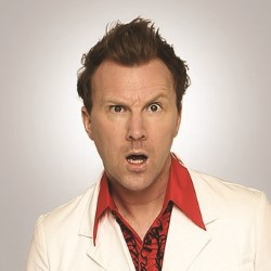 Jason Byrne is Propped Up. Jason Byrne