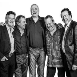 Monty Python Live (Mostly): One Down Five to Go. Image shows from L to R: Michael Palin, Terry Jones, John Cleese, Terry Gilliam, Eric Idle