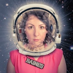 1 Woman, a Dwarf Planet and 2 Cox: Samantha Baines. Samantha Baines