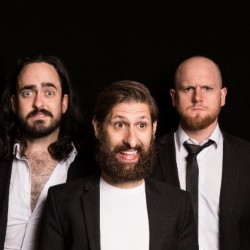 Aunty Donna: Big Boys. Image shows from L to R: Mark Bonanno, Broden Kelly, Zachary Ruane