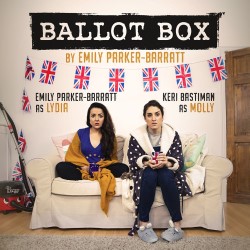 Ballot Box. Image shows from L to R: Emily Parker-Barratt, Keri Bastiman