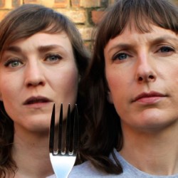 Forks, Sharks and Leafy Greens. Image shows from L to R: Elisabeth Pieplow, Kirsty Marsh-Hyde