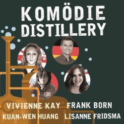 Komödie Distillery. Image shows from L to R: Vivienne Kay, Kuan-Wen Huang, Frank Born, Lisanne Fridsma