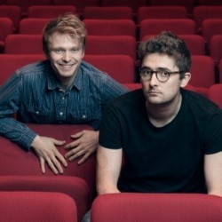 The Pin: Backstage. Image shows from L to R: Alexander Owen, Ben Ashenden