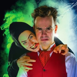 Jekyll Vs Hyde. Image shows from L to R: Lindsay Sharman, Laurence Owen