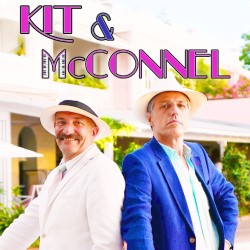 Kit and McConnel. Image shows from L to R: James McConnel, Kit Hesketh-Harvey