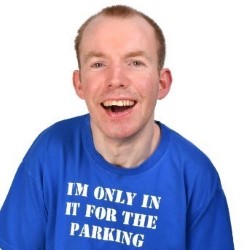 Lost Voice Guy: I'm Only in It for the Parking. Lee Ridley