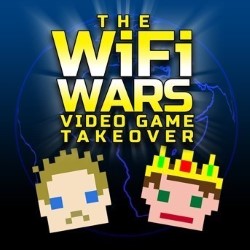 WiFi Wars' Video Game Takeover!. Image shows from L to R: Steve McNeil, Rob Sedgebeer