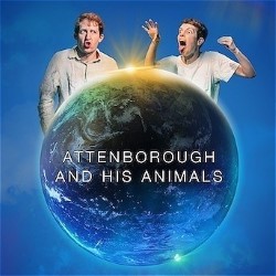 Attenborough and His Animals. Image shows from L to R: Jonathan Tilley, ​​Jess Clough-MacRae