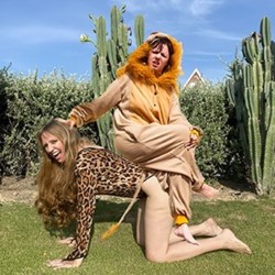 Cougar and the Cub. Image shows from L to R: Christy the Comedian, Trish Smart