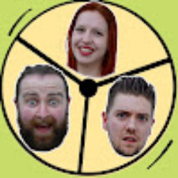 Jack, Alex and Besty: Wheel of Misfortune. Image shows from L to R: Alex J. Byrne, Betsy Speer, Jack McKenna