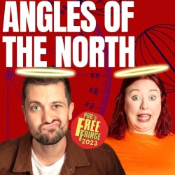 Angles of the North. Image shows left to right: Phil Henderson, Natalie Durkin