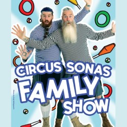 Circus Sonas Family Show. Image shows left to right: Logy Logan, Martin Mor