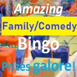 Amazing Prize Family Comedy Bingo