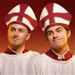 Bishops: Farewell Bruce Porcelain. Image shows left to right: Chris Curran, Noah Matthews