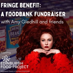 Fringe Benefit: A Foodbank Fundraiser with Amy Gledhill and Friends. Amy Gledhill