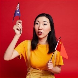 Jenny Tian: Chinese Australian. Jenny Tian