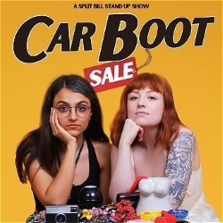 Car Boot. Image shows left to right: Mia Minkova, Ayla Moore