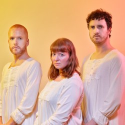 Tarot: Shuffle. Image shows left to right: Adam Drake, Kath Hughes, Edward Easton