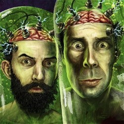 Mind Milk. Image shows left to right: Vyvyan Almond, Ralph Jones