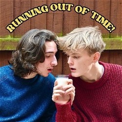 Running Out of Time!. Image shows left to right: Conor Mather, Arran Kemp