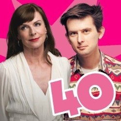 40 Years of Fringe: Doon Mackichan and Kieran Hodgson. Image shows left to right: Doon Mackichan, Kieran Hodgson