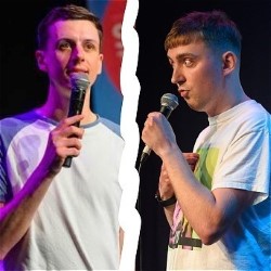 Christopher Donovan and Laurie Brewster: Fun With Bad Boys. Image shows left to right: Christopher Donovan, Laurie Brewster