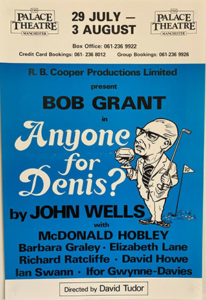 Anyone For Denis? poster