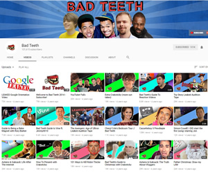 Bad Teeth YouTube channel