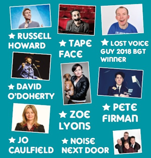 Barnardo's Big Comedy Benefit 2018 line-up