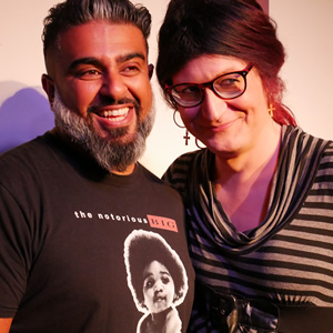 Image shows from L to R: Lovdev Barpaga, Laura Monmoth. Copyright: Dave Freak