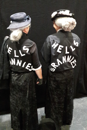 Comic-Con 2019: Hells Grannies. Copyright: Si Hawkins