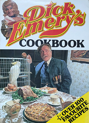 Dick Emery's Cookbook cover. Dick Emery