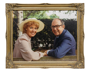 Image shows left to right: Joan Morecambe, Eric Morecambe