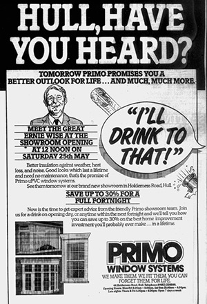 Ernie Wise: Primo Window Systems