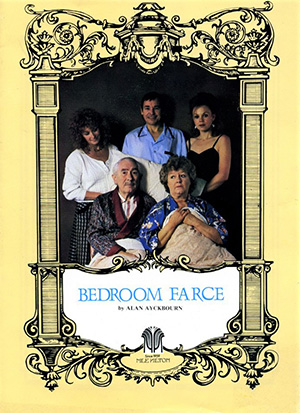 Bedroom Farce programme cover when performed at the Nile Hilton, Cairo
