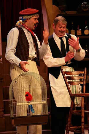 "Stick your finger up the bottom". 'Allo 'Allo! - Leicester Drama Society. Jürgen Strack