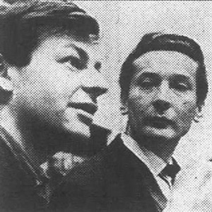 1963 picture. Image shows left to right: Richard Williams, Kenneth Williams