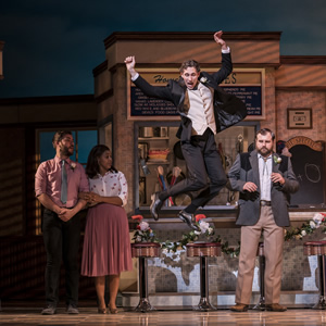 Waitress The Musical. Blake Harrison. Copyright: Johan Persson