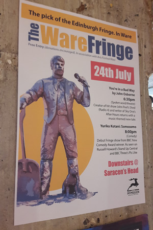 Ware Fringe poster