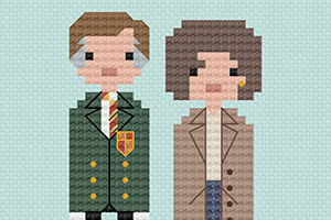 I'm Alan Partridge cross stitch