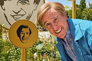 Alan Partridge Sound Bath Garden. Steve Coogan