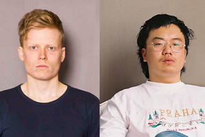 Image shows from L to R: Angus Gordon, Aaron Chen