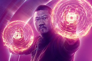 Wong in Avengers: Infinity War. Benedict Wong. Copyright: Marvel