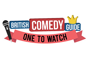 British Comedy Guide's One To Watch logo. Credit: BCG