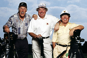 Image shows from L to R: Bruce Forsyth, Jimmy Tarbuck, Ronnie Corbett